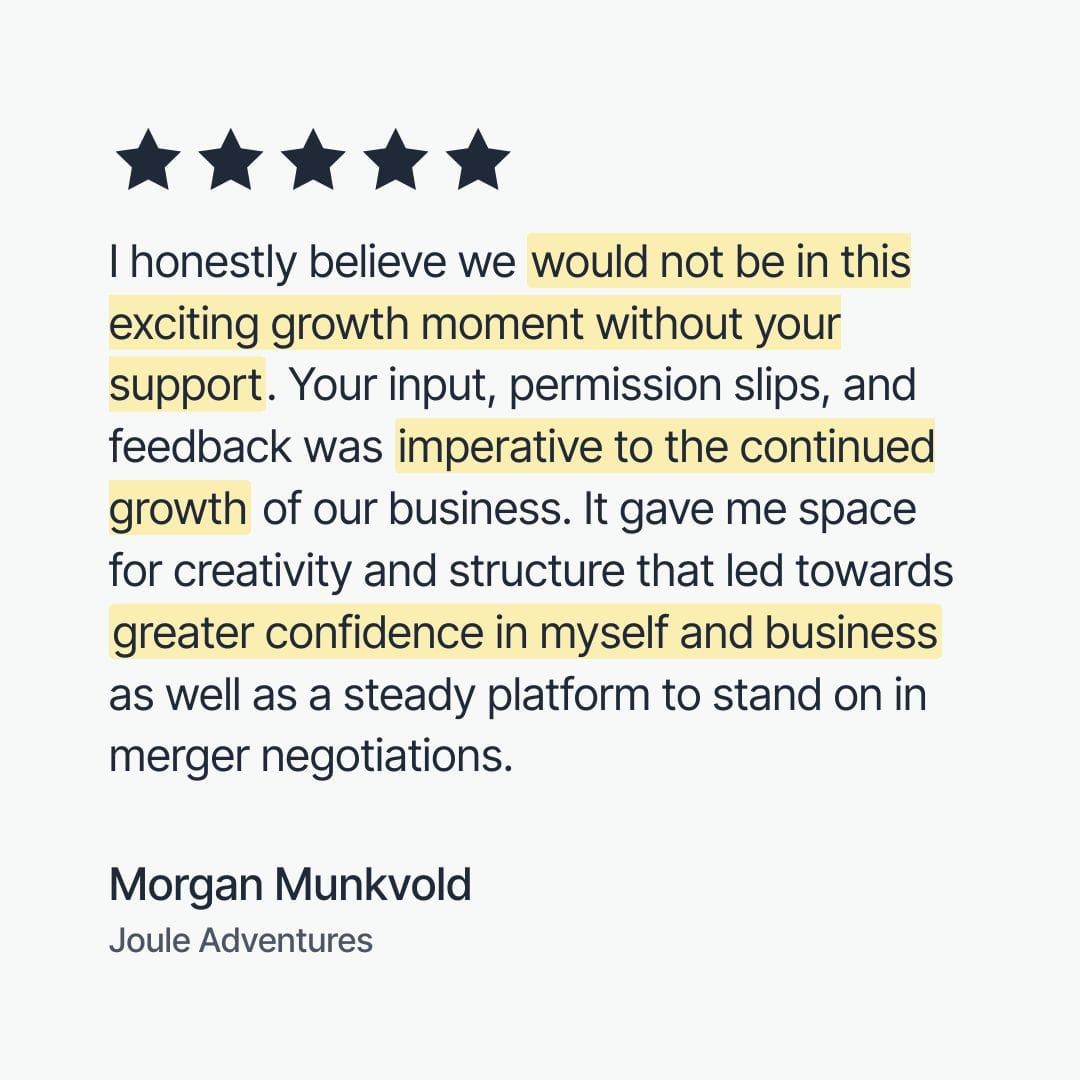 Morgan Munkvold, Joule Adventures